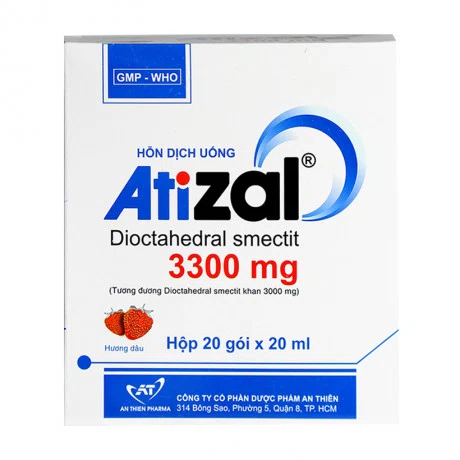 Thuốc điều trị tiêu chảy Atizal (20 gói x 20ml/hộp)