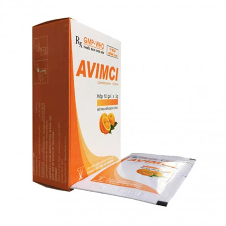 Avimci 100 mg (10 gói x 3g)