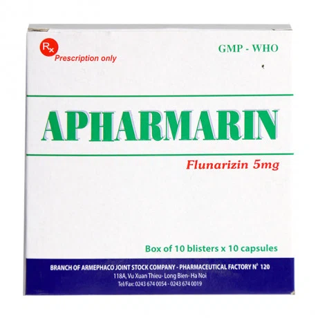 Apharmarin 5mg (Hộp 10 vỉ x 10 viên)