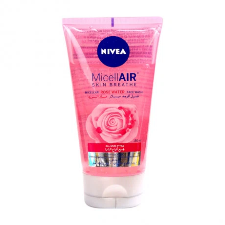 Sữa rửa mặt chiết xuất hoa hồng Nivea MicellAir (150ml)
