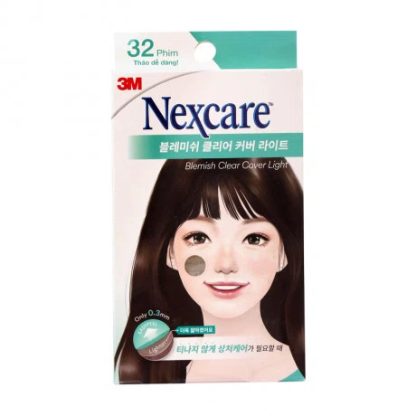 Phim dán hỗ trợ giảm mụn, mờ thâm Nexcare (32 miếng/hộp)