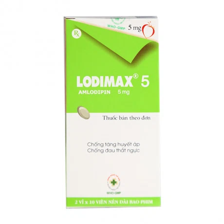 Lodimax 5mg (2Vi x 10Vien)