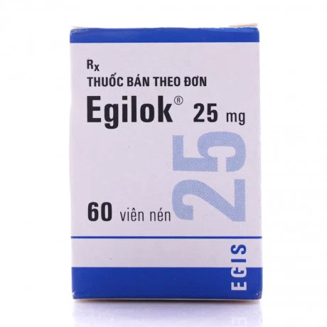 Egilok 25mg (Lo 60Vien)