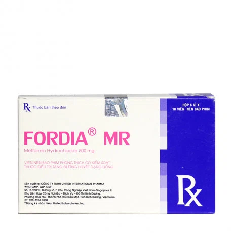 Fordia MR 500mg SS60AL (6Vi x 10Vien)