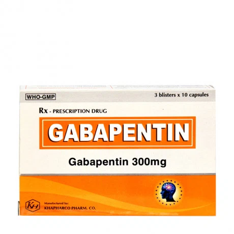 Gabapentin 300mg (3vi x 10vien)