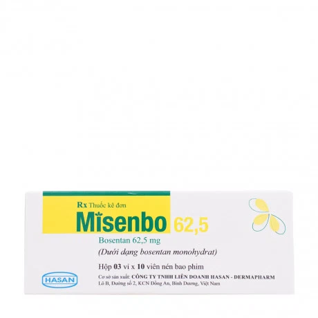 Misenbo 62,5mg (3Vi x 10Vien)