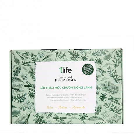 1LIFE Herbal Pack Goi Thao Moc Chuom Nong Lanh ( Co Ban )