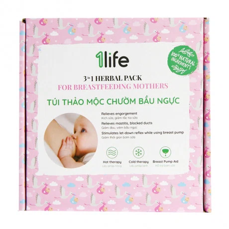 1LIFE Herbal Pack Tui Chuom Bau Nguc