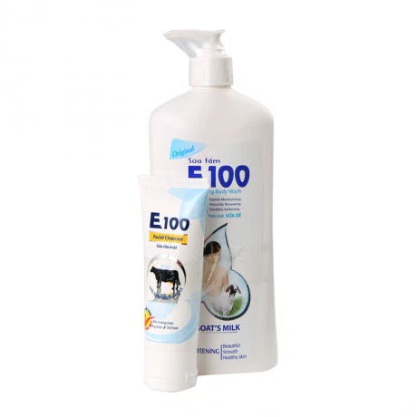 Sữa tắm trắng da tinh chất sữa bò E100 (520ml)