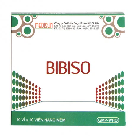 BIBISO (Hộp 10 vỉ x 10 viên)