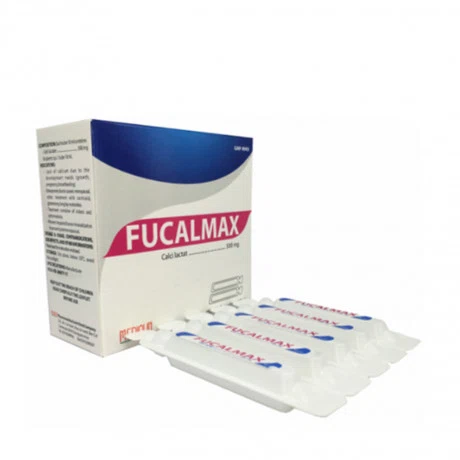 Fucalmax 500mg (4 vỉ x 5 ống)