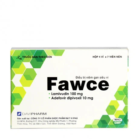 Fawce (Hộp 4 vỉ x 7 viên)