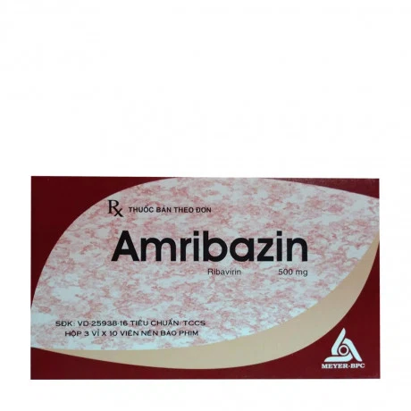 Amribazin 500mg (3 vỉ x 10 viên)