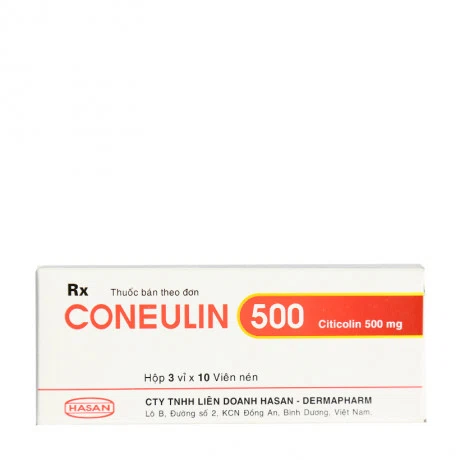 Coneulin 500mg (3 vỉ x 10 viên)