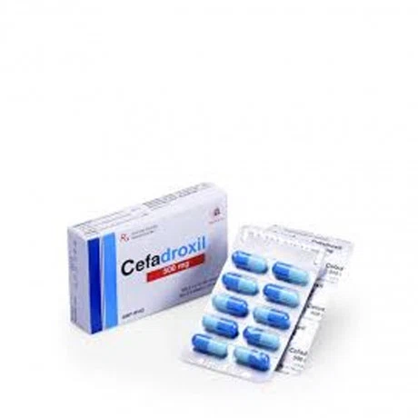 Viên nang Cefadroxil 500mg Domesco điều trị nhiễm khuẩn (2 vỉ x 10 viên)