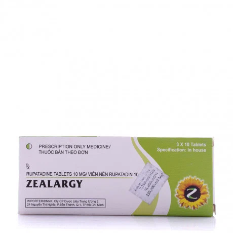 Zealargy 10mg (3Vi x 10Vien)