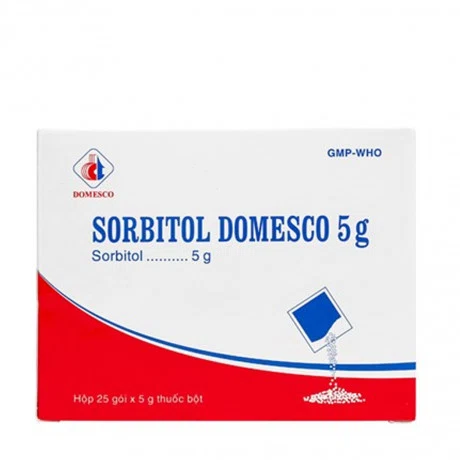 Sorbitol 5g Domesco (Hộp 25 gói)