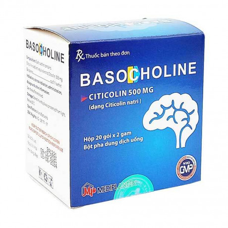 Basocholine 500mg (20Goi x 2g)
