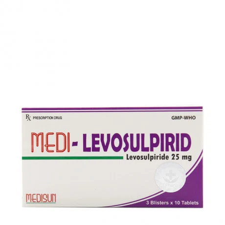 Medi-Levosulpirid 25mg (3Vi x 10Vien)