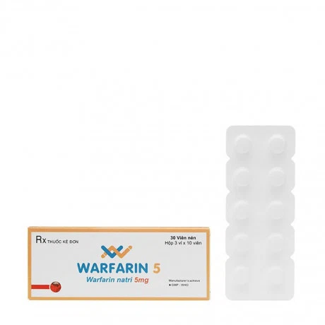 Warfarin 5mg (3Vi x 10Vien)