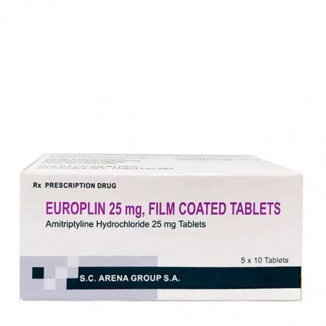 Viên nén Europlin 25mg trị trầm cảm, một số trường hợp đái dầm ban đêm (5 vỉ x 10 viên)