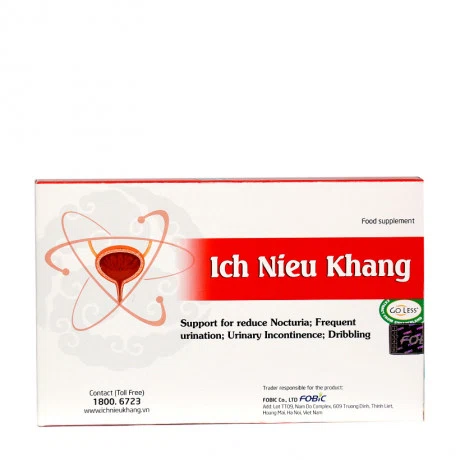 FOBIC Ich Nieu Khang Ho Tro Dieu Tri Tieu Dem (2Vi X 10Vien)