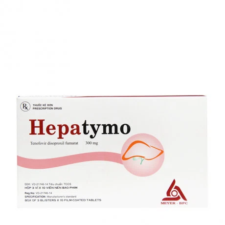 Hepatymo 300mg (3Vi x 10Vien)