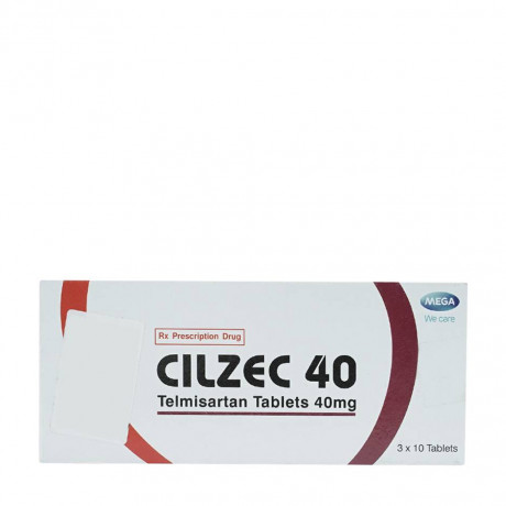Thuốc điều trị tăng huyết áp OOS Can HSD - Cilzec plus 40mg/12,5mg MSN (10 viên x 3 vỉ/hộp)