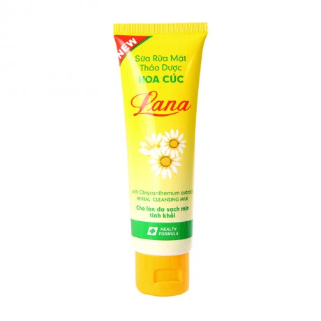 Sữa rửa mặt thảo dược hoa cúc Lana (80g)