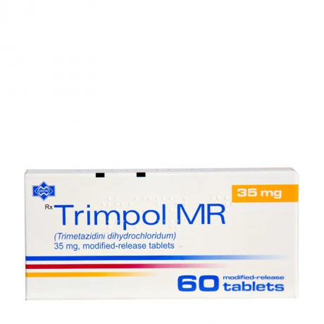 Viên nén giải phóng chậm Trimpol MR 35mg điều trị đau thắt ngực (6 vỉ x 10 viên)