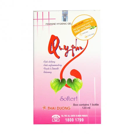 Dung dịch vệ sinh DDVS Quý Phi Đỏ Sao Thái Dương 120ml chống viêm, khử mùi hôi (chai 120ml)