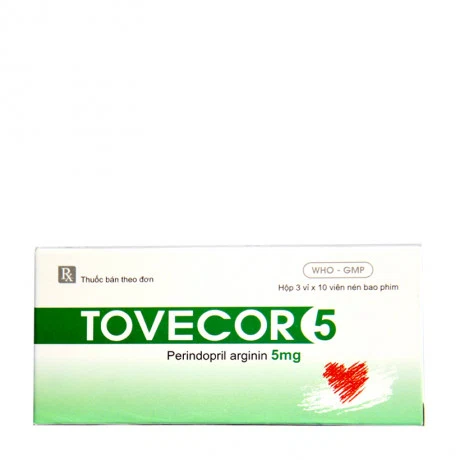 Tovecor 5mg (3vi x 10vien)