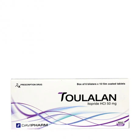 Toulalan 50mg Davipharm (6vi x 10vien)