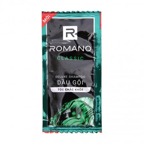 Dầu gội hương nước hoa cho nam Romano Classic (14 gói x 5g/dây)