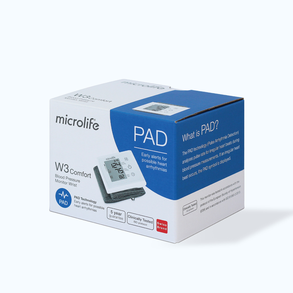 Microlife W3 Comfort May Do Huyet Ap Co Tay