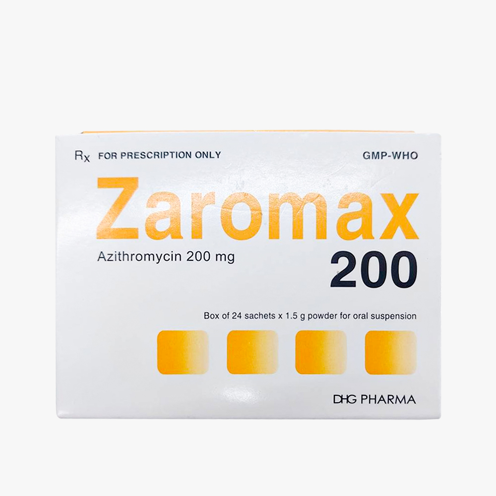 Zaromax 200mg DHG (Hop 24goi)