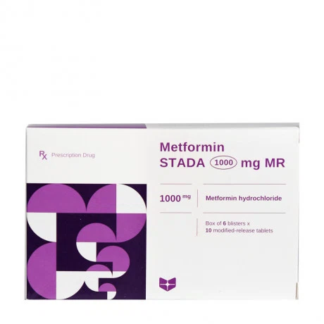 METFORMIN STELLA 1000mg (6Vi x 10Vien)