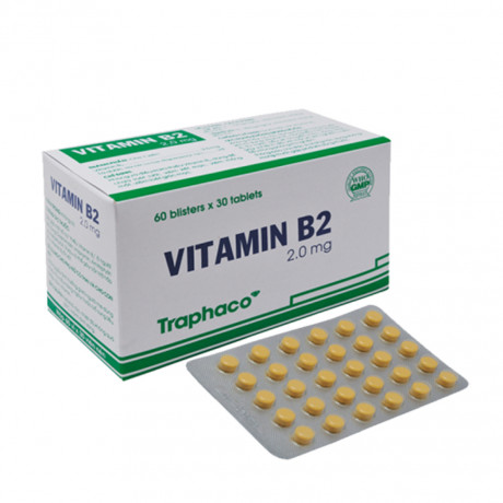 Vitamin B2  Traphaco (6vi x 30vien)
