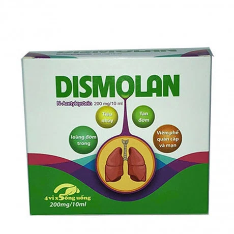 Dismolan 200mg CPC1 (Hộp 20 ống)