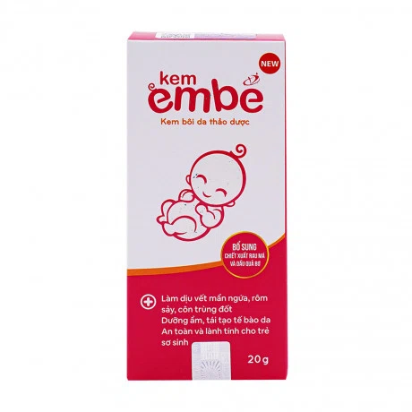 Kem bôi da thảo dược EmBé (20g)