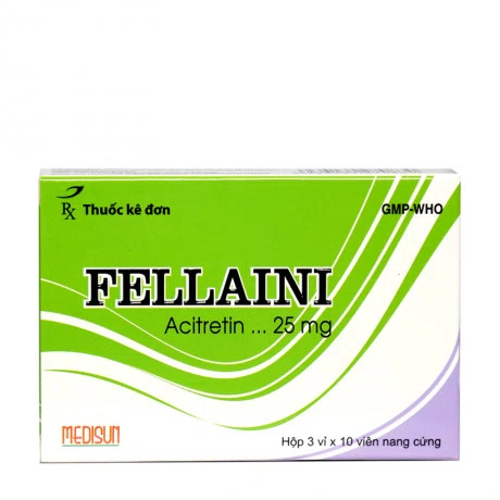 Fellaini 25mg Medisun (3vi x 10vien)