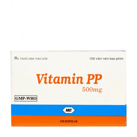 Vitamin PP 500mg (10vi x 10vien)Mebiphar