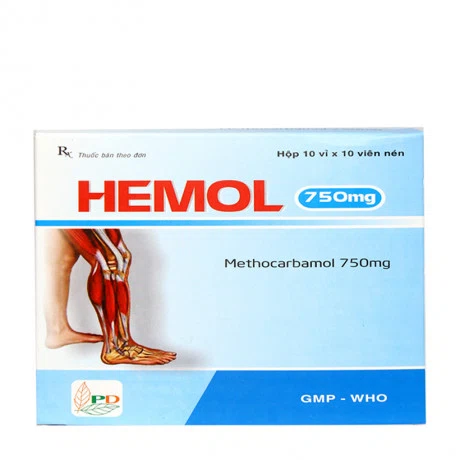Hemol 750mg Phuong Dong (10vi x 10vien)