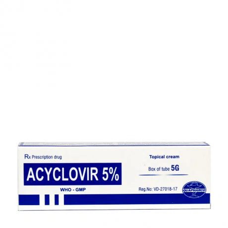 Acyclovir 5% 5g Quảng Bình (Tuyp)