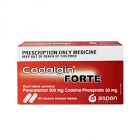 Codalgin Forte 500mg Aspen (2vi x 10vien)