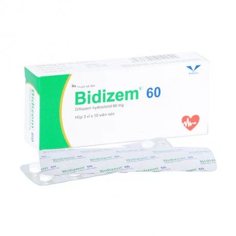 Bidizem 60mg Bidiphar (3vi x10vien)