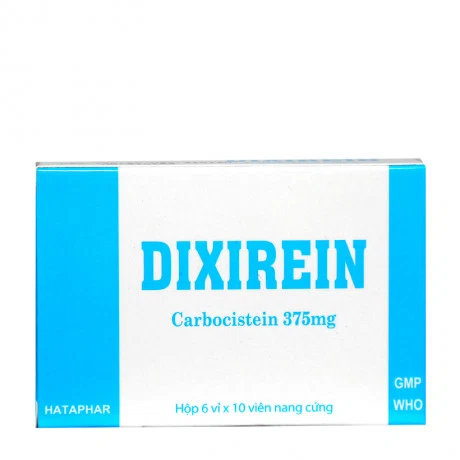 Dixirein 375mg Hà Tây (6vi x 10vien)