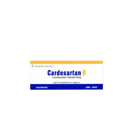 Cardesartan 8mg (10 viên x 6 vỉ/hộp)