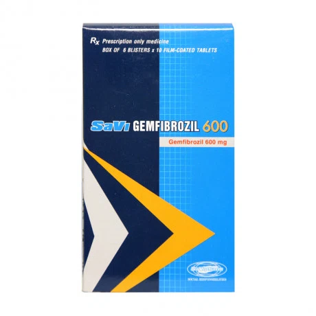 SaVi Gemfibrozil 600 (6vi x 10vien)