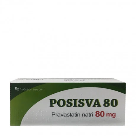 Posisva 80 (3 vỉ x 10 viên/hộp)